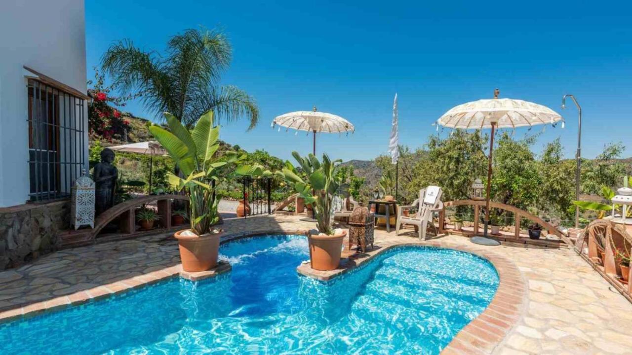 Villa Malaga Con Jacuzzi Piscina Vallada Barbacoa By Andaraholidays Sayalonga ภายนอก รูปภาพ